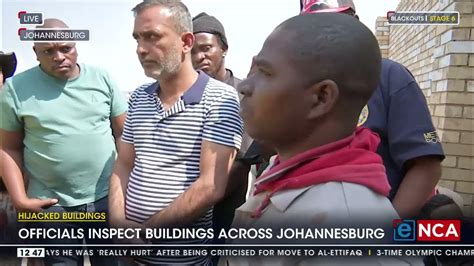 City of Joburg officials inspects buildings across the city - YouTube