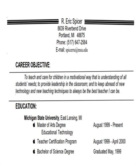 Career Objectives Examples For Students : 50 Resume Objective Examples Career Objectives For All ...