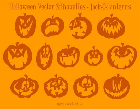 Halloween Silhouette Vector Pack