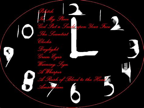 CJ's Art: Clocks (album cover)