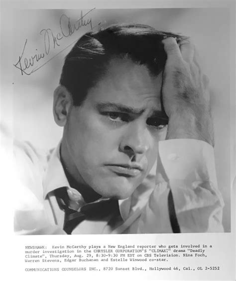 Kevin McCarthy - Movies & Autographed Portraits Through The Decades