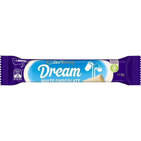 Cadbury Dream White Chocolate Bar 50g | Woolworths