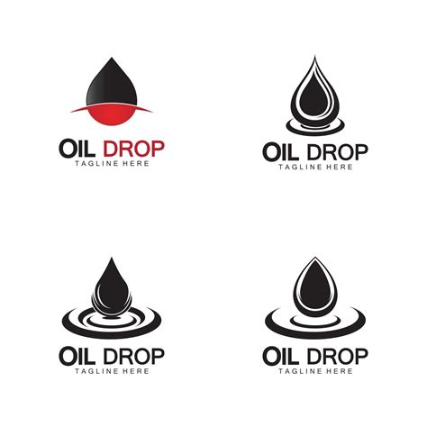 Oil drop logo vector illustration design 2495816 Vector Art at Vecteezy