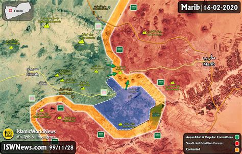 Yemen: Ansar Allah On The Gates Of Marib City! (Map Update) - Islamic World News