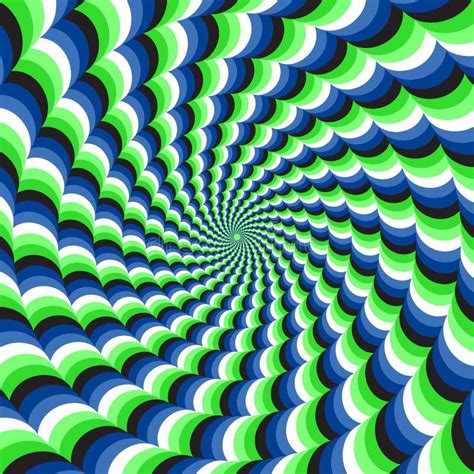 Moving Optical Illusion Spiral Stock Illustrations – 531 Moving Optical ...