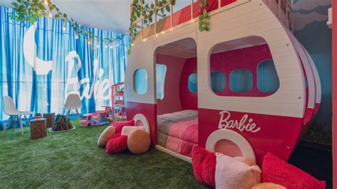 You can stay at a Barbie-inspired hotel suite