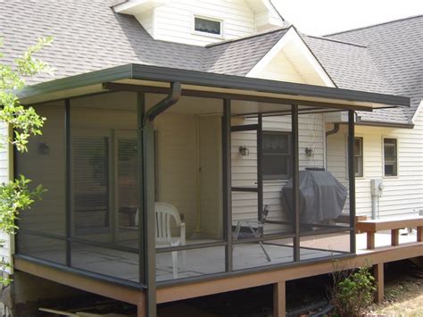 Screen Rooms with Aluminum Roof - BackYard Enclosures