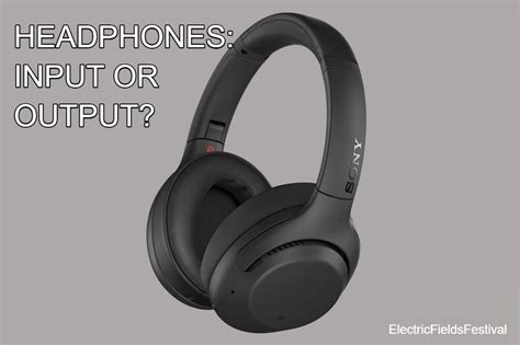 Are Headphones Input Or Output Devices?