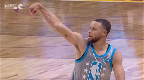 Stephen Curry Breaks 3-Point Record | 2022 All-Star Game Highlights ...