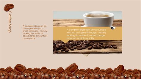 Coffee Shop Presentation Template Download - Free PPT Backgrounds and Templates