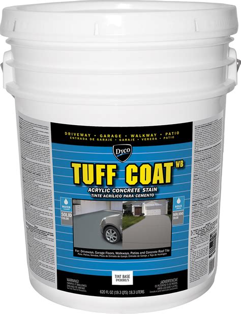 Dyco® TUFF COAT™ | Acrylic Concrete Stain – Dyco Paints, Inc.