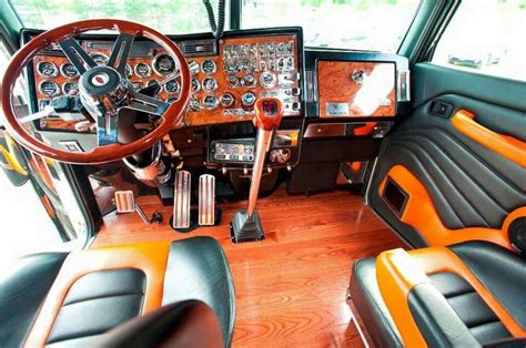 46 best Semi Truck Interiors images on Pinterest | Board, Tractor and Car