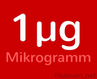 Wie viel ist ein Mikrogramm (µg)? (inkl. Umrechnen)