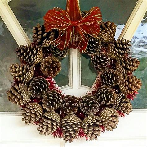 20+30+ Large Pine Cone Wreath – HOMYRACKS