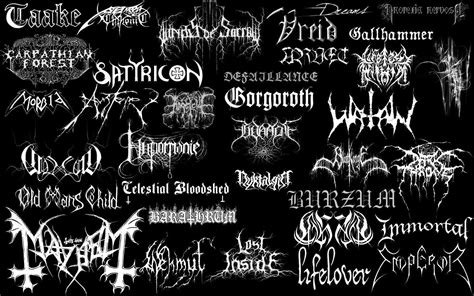 Black Metal Bands Wallpaper