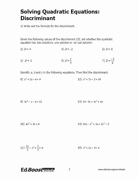 50 Solving Quadratic Inequalities Worksheet