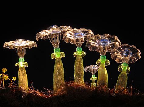 Recycled Plastic Bottle Plants And Animals By Veronika Richterová