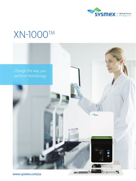 Sysmex XN 1000 Brochure | PDF