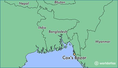 Where is Cox's Bazar, Bangladesh? / Cox's Bazar, Chittagong Map ...