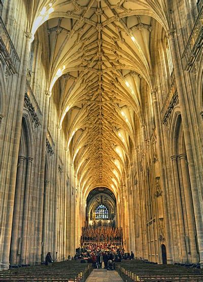 Winchester Cathedral in Hampshire, one of the loveliest in England