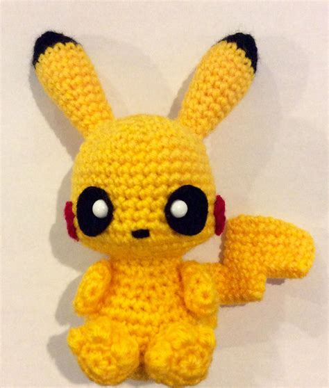 Pikachu Crochet Pattern - Sir Purl Grey | Pikachu crochet, Crochet doll ...