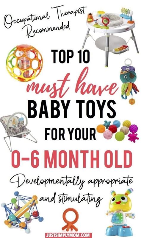 Top 10 Must Have Baby Toys for Your Newborn to 6 month Old - Just Simply Mom