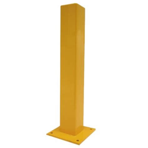 4in SQ Bollard With Base Plate 36in - Edge Manufacturing