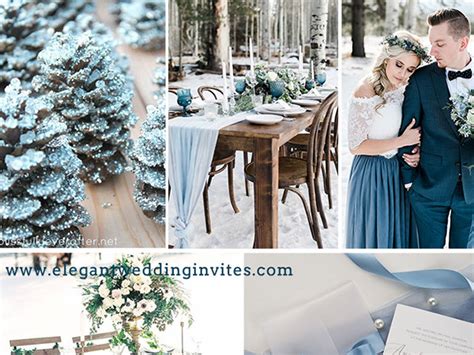 Top 10 Different Winter Wedding Colors & Themes - Elegantweddinginvites.com Blog