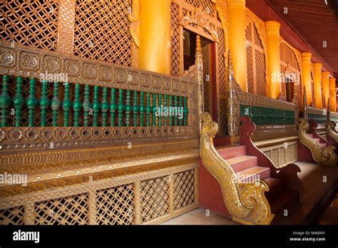 Mandalay Royal Palace in Mandalay Myanmar Stock Photo - Alamy