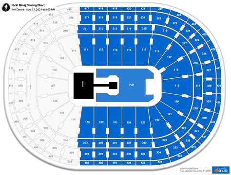 Bell Centre Concert Seating Chart - RateYourSeats.com