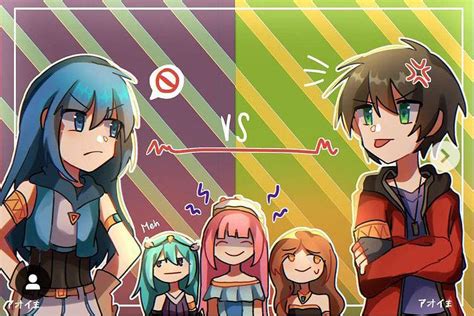 Funneh Vs Draca by KFArtYT on DeviantArt