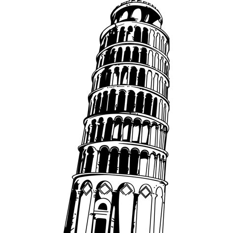 Leaning Tower Of Pisa Clipart - ClipArt Best