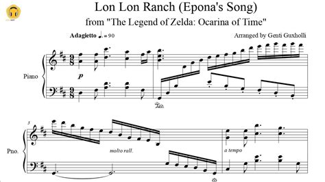 Lon Lon Ranch (Epona's Song) - The Legend of Zelda: Ocarina of Time ...