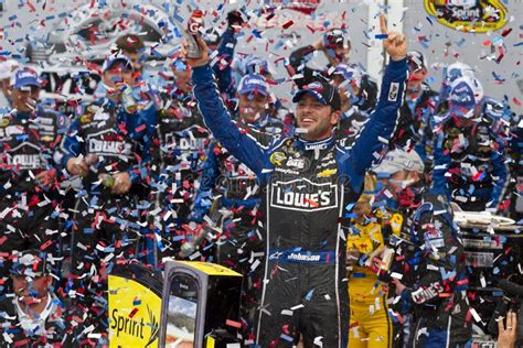 Nascar Jimmie Johnson Wins Daytona 500 Stock Photos - Free & Royalty ...