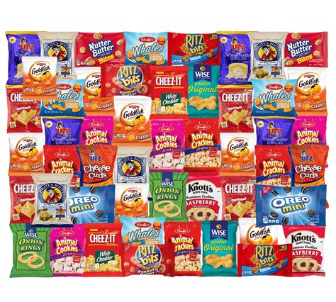 Snack Variety Pack, Snack Sampler And Care Package For Offices, College ...