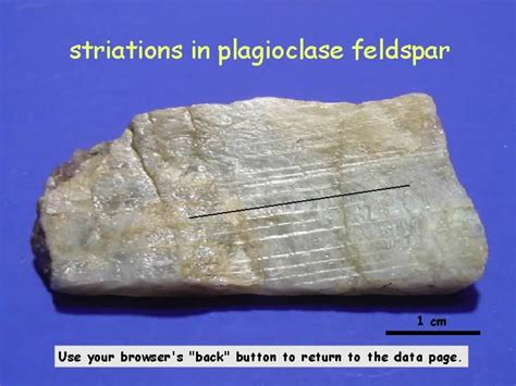 Plagioclase Feldspar Data