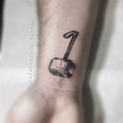 Thors Hammer Tattoo Marvel