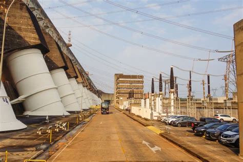 Foz Do Iguacu, Brazil: Itaipu Hydroelectric Power Plant Turbines ...