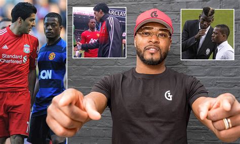 Luis Suarez Patrice Evra