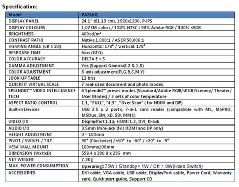 asus-specs | Tech Ticker