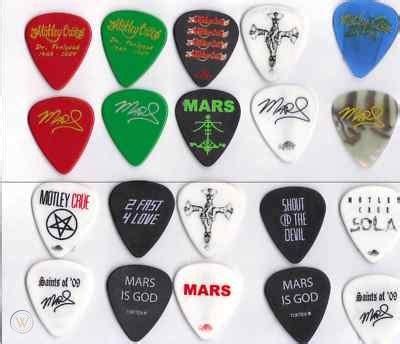 Mick Mars Guitar Pick Collection -Motley Crue -10 picks | #102852757