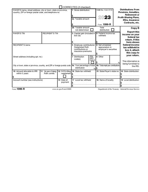 Free IRS 1099-R - PDF – eForms