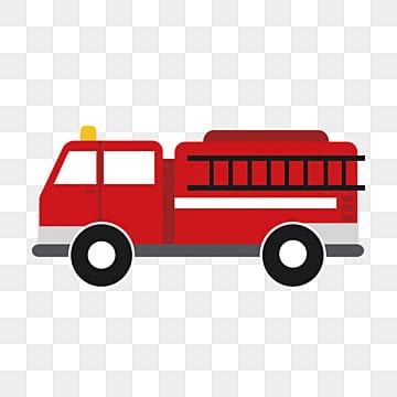 Red Fire Truck PNG Transparent Images Free Download | Vector Files | Pngtree