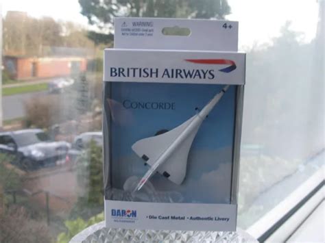 PREMIER PLANES BRITISH AIRWAYS Concorde Toy Plane Diecast Model with gear £14.00 - PicClick UK