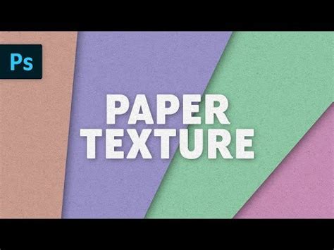How to create Old Paper Texture I Photoshop Tutorial - VidoEmo - Emotional Video Unity