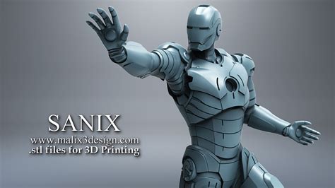 Ironman 3D Print Ready