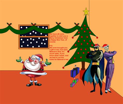 Batman Christmas Card by TairaxTorixYori on DeviantArt