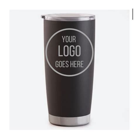 Custom Logo Travel Mug Custom Engraved Logo Travel Coffee - Etsy