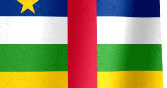 Flag of the Central African Republic (GIF) - All Waving Flags