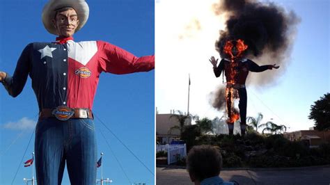 Iconic Southern structure ‘Big Tex’ burns at Texas State Fair | FOX31 Denver